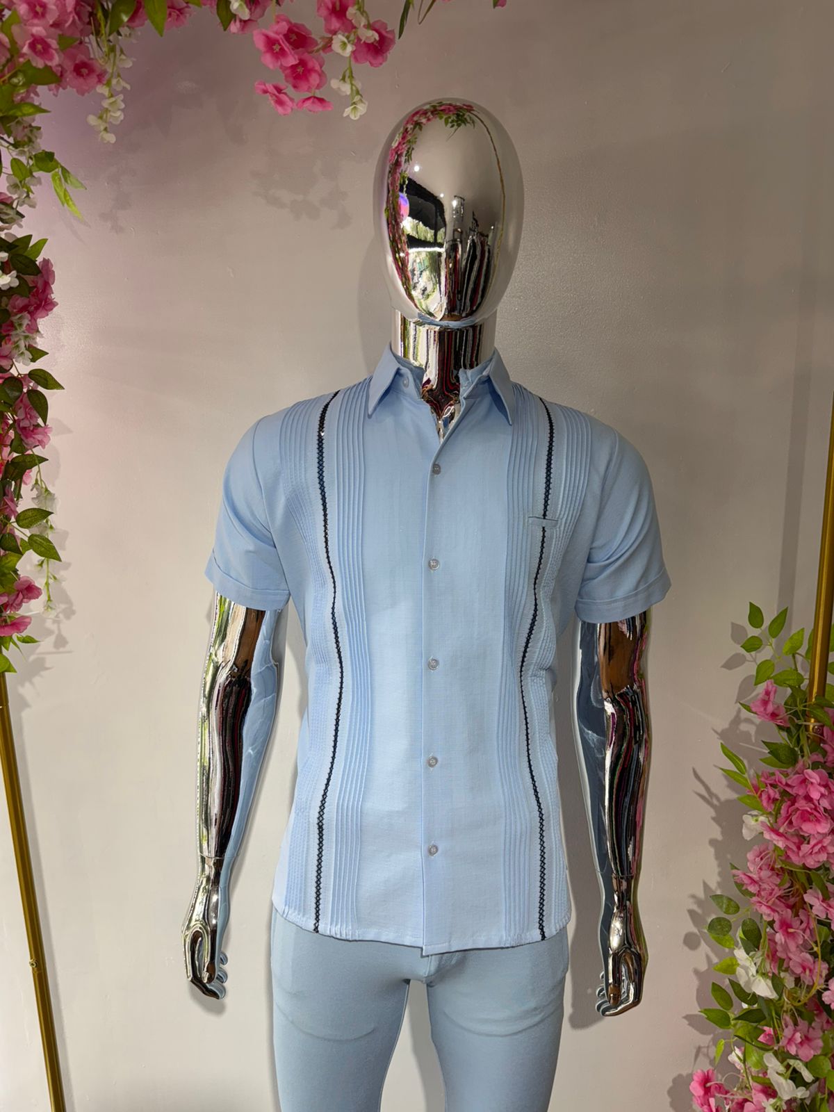 Guayaberas Yucatecas Talla 34 Manga Corta 