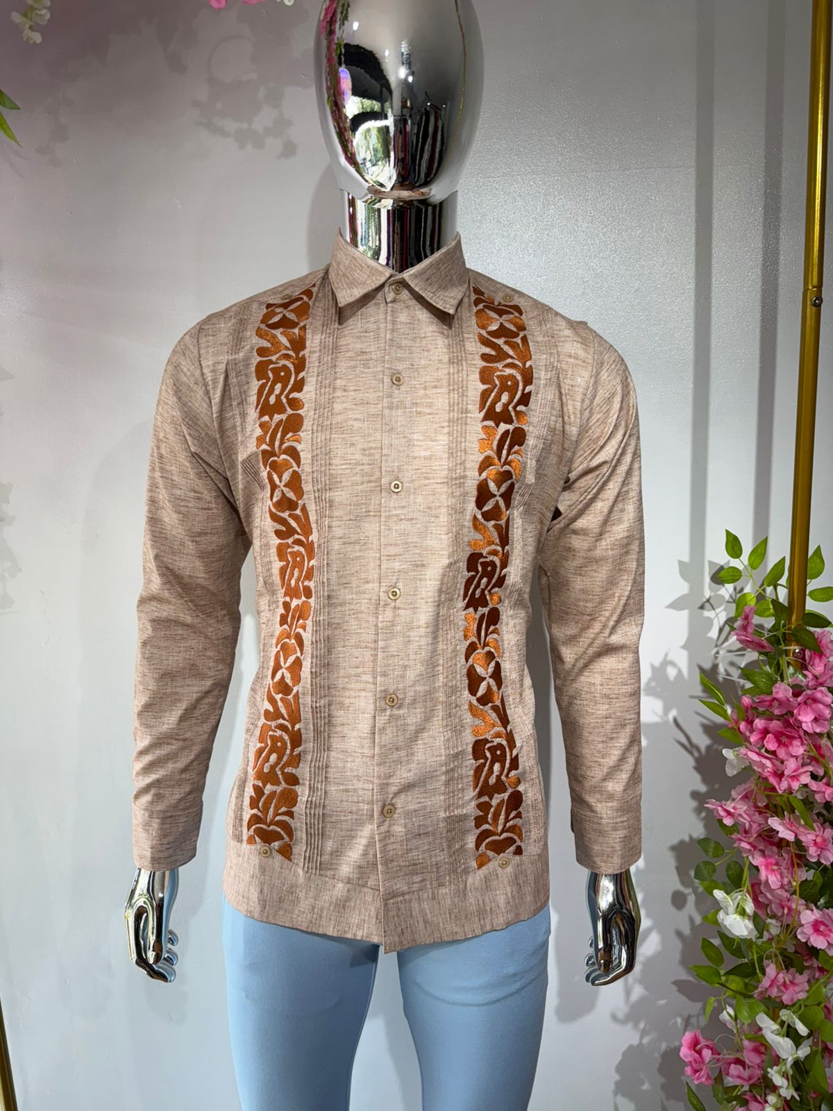 Guayaberas Yucatecas Talla 42Manga Larga
