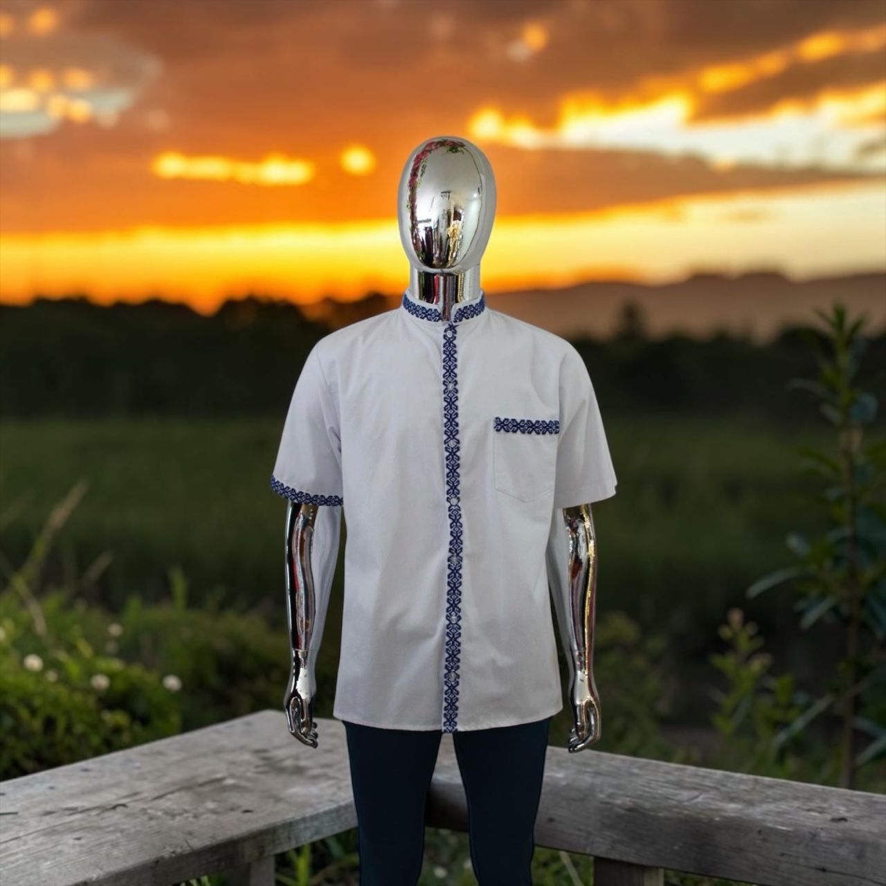 FILIPINA CHINANTECA MANGA CORTA