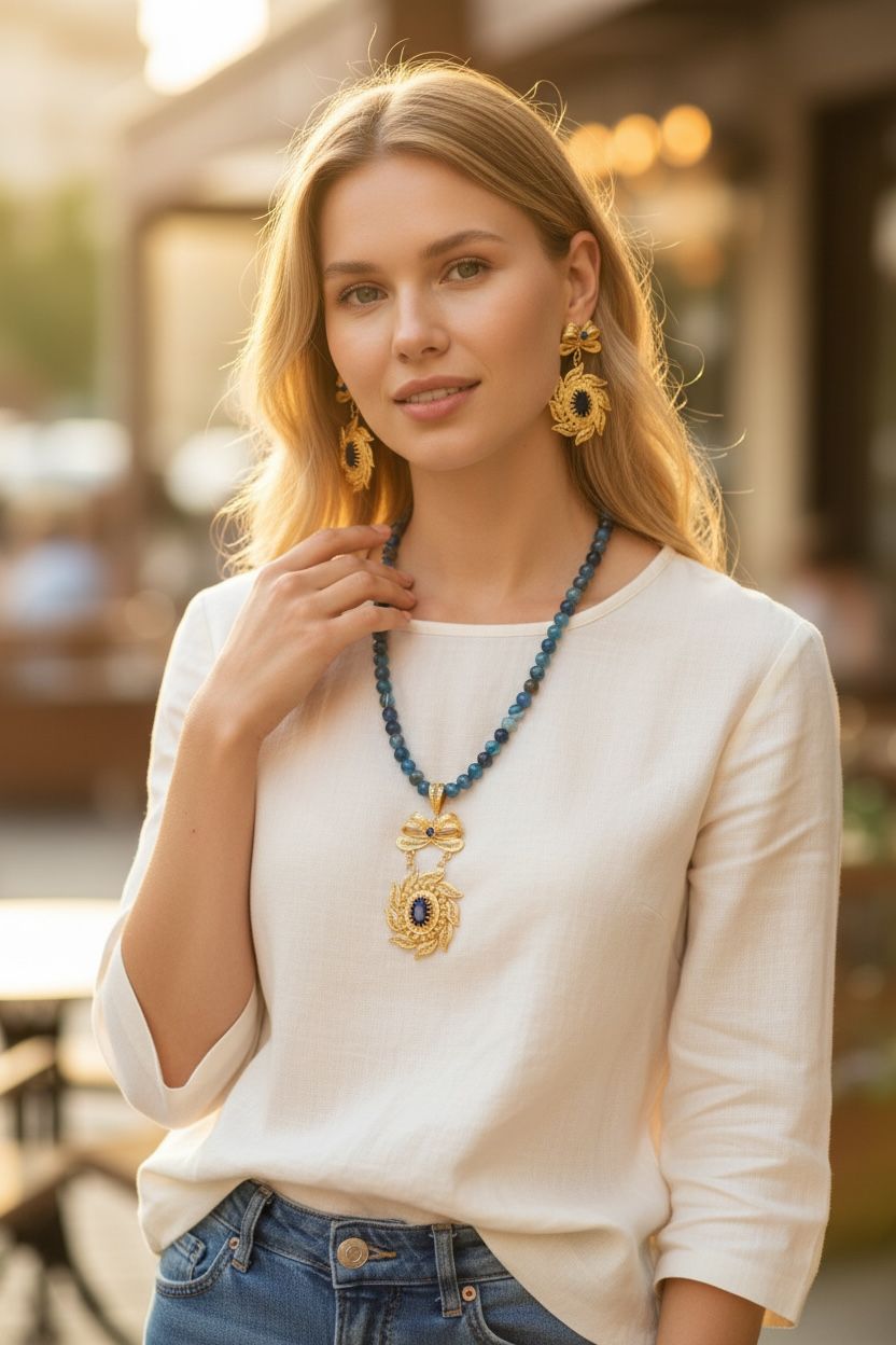 COORDINADO CORBATA AZUL