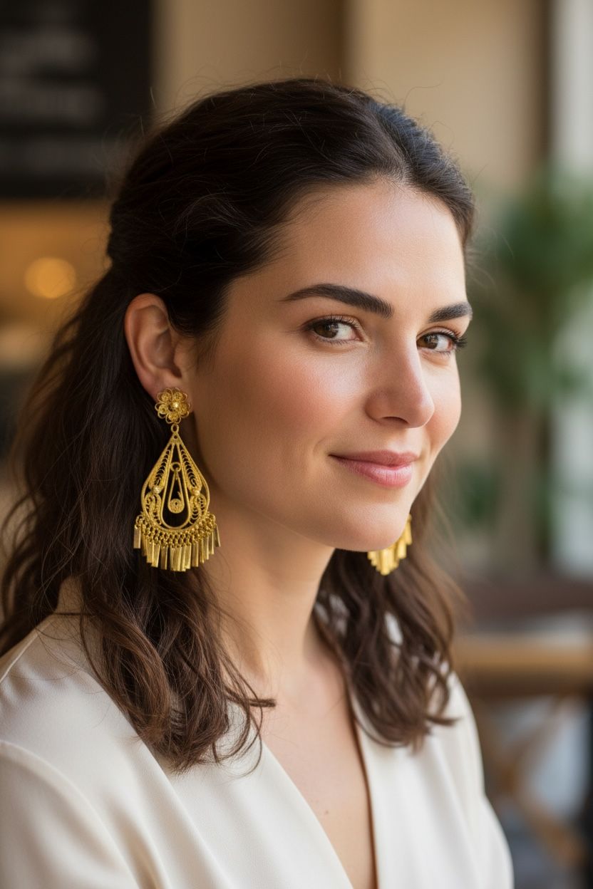 PENDIENTES GOTA CAMPANA