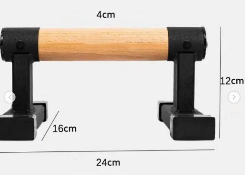 Paralelas de Madera y Acero Inoxidable Chicas