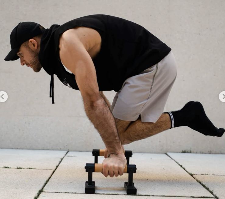 Paralelas de Madera y Acero Inoxidable Chicas