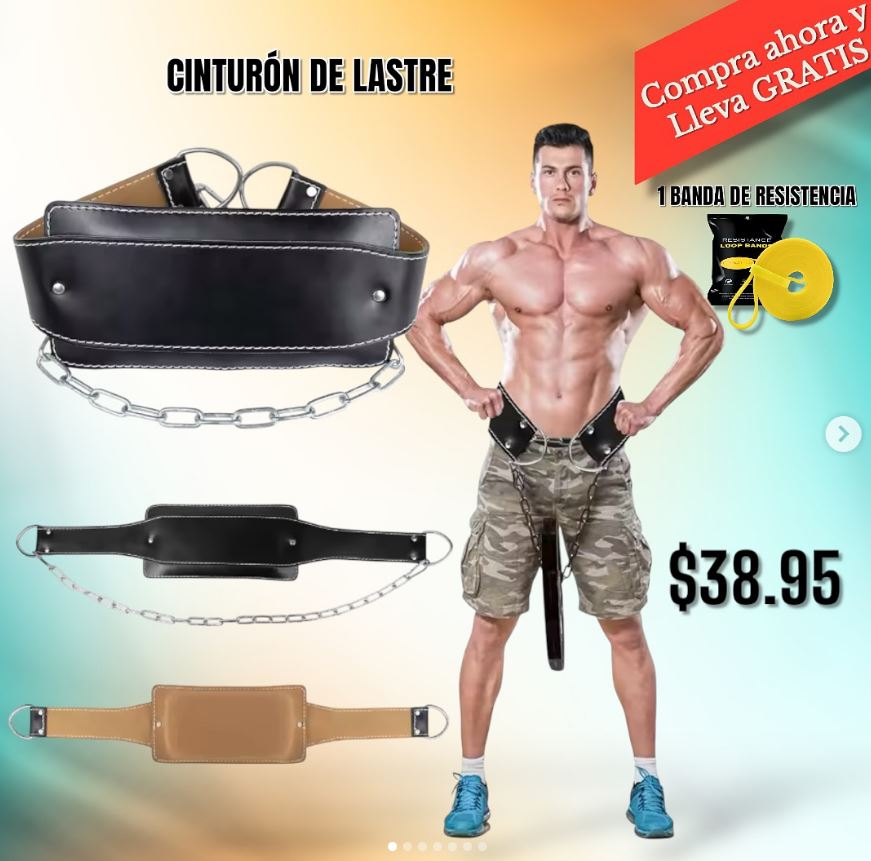 Cinturon de Lastre con cadena