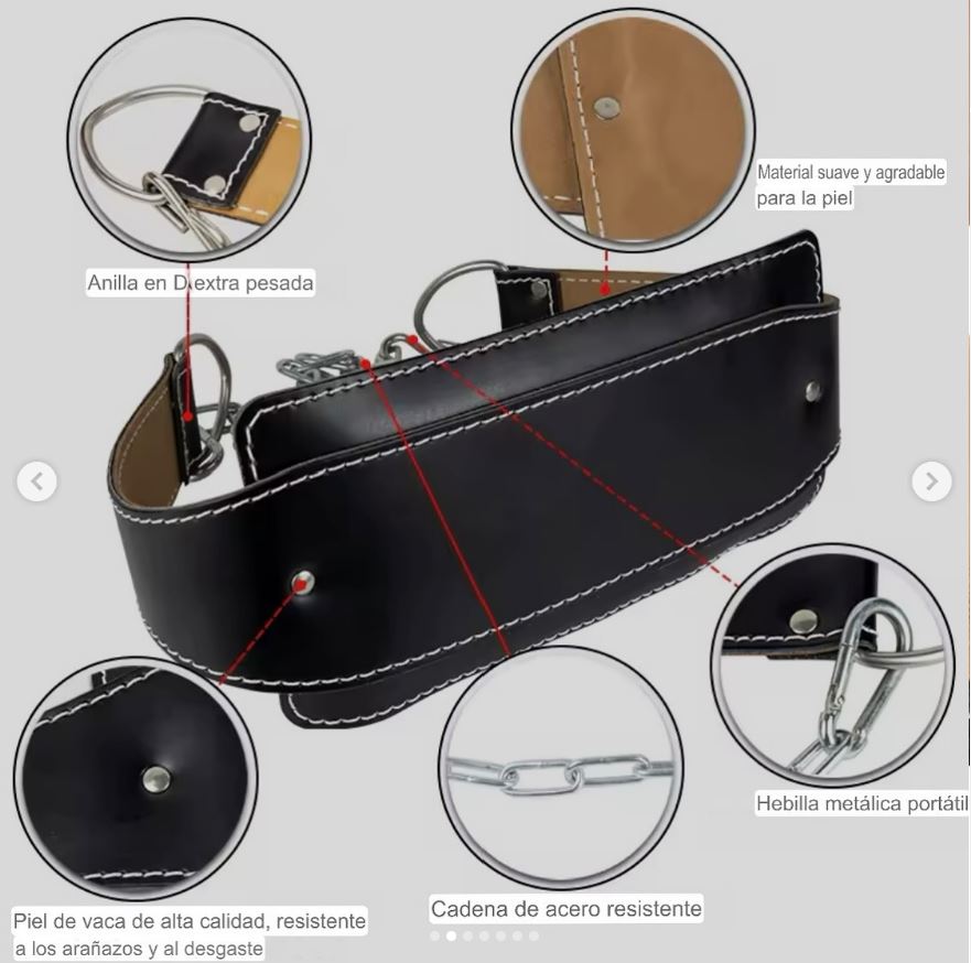 Cinturon de Lastre con cadena