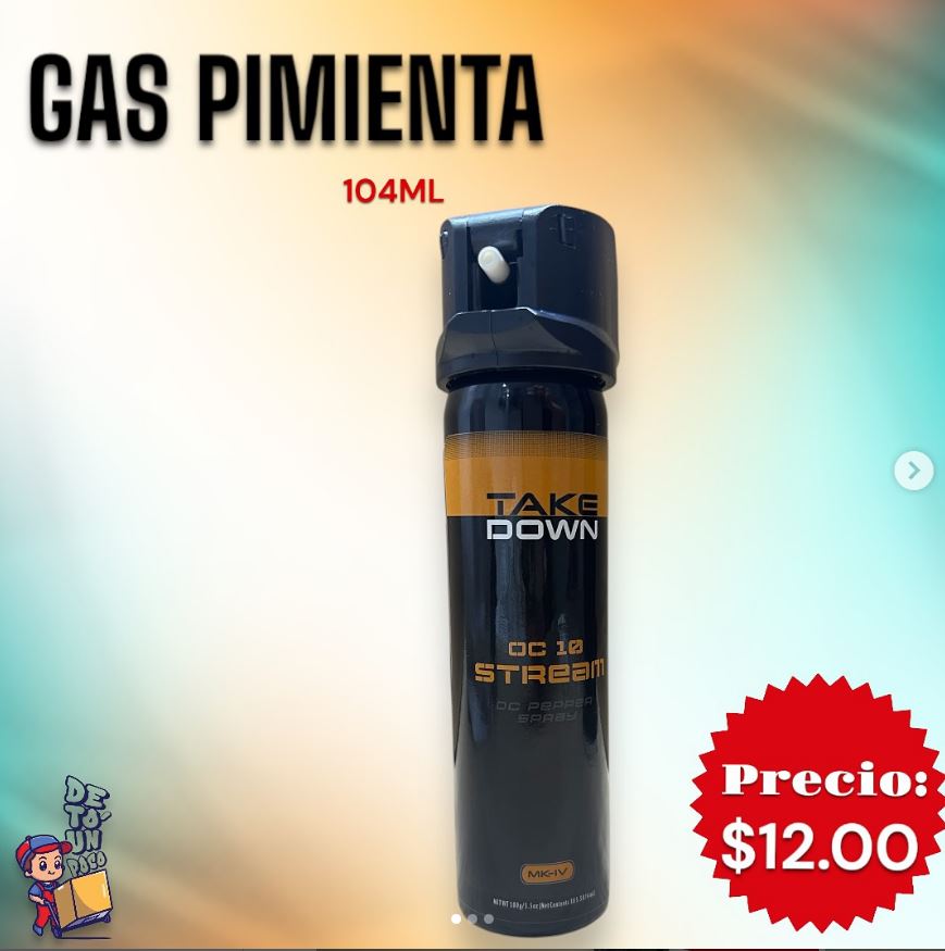 Gas Pimienta Take down 104ML