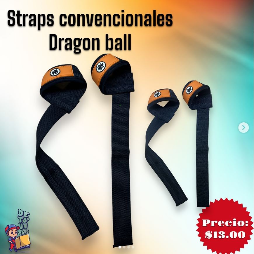 Straps Convencionales diseño dragon ball