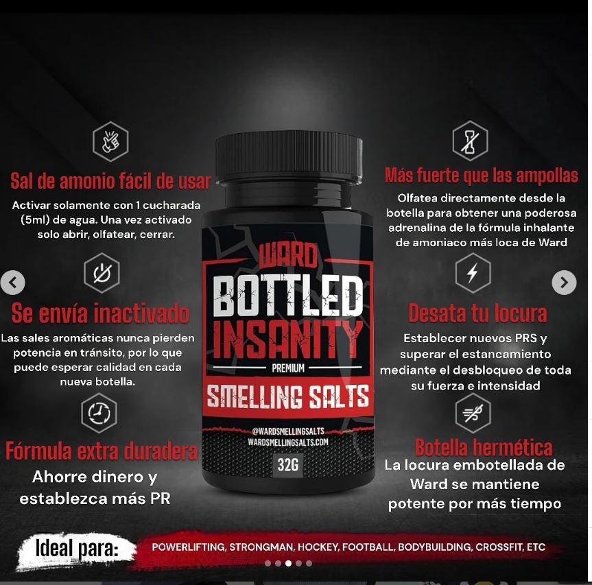 Sales de Amonio Bottled Insanity