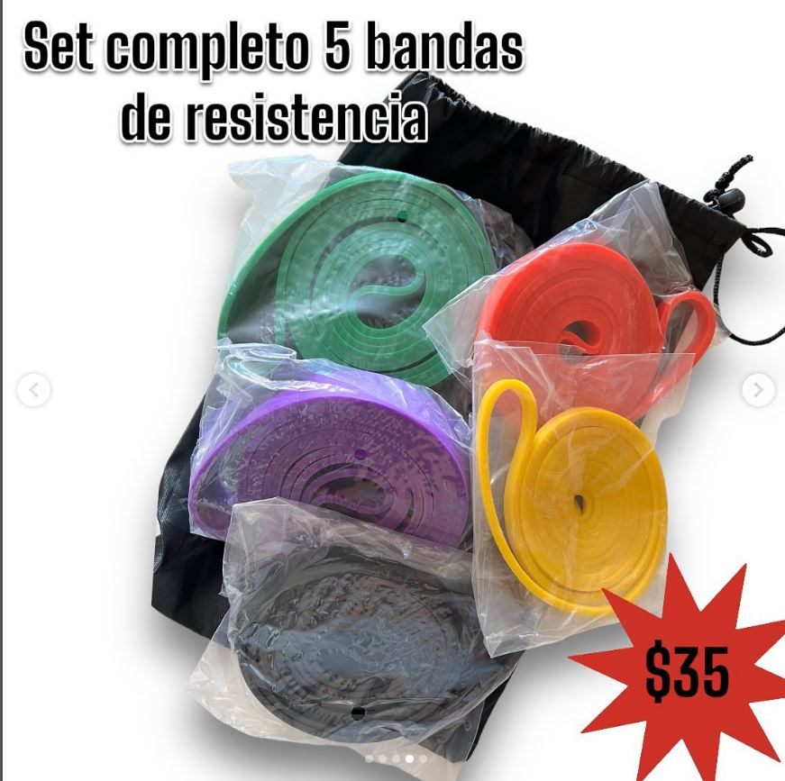Set de Ligas de resistencia 