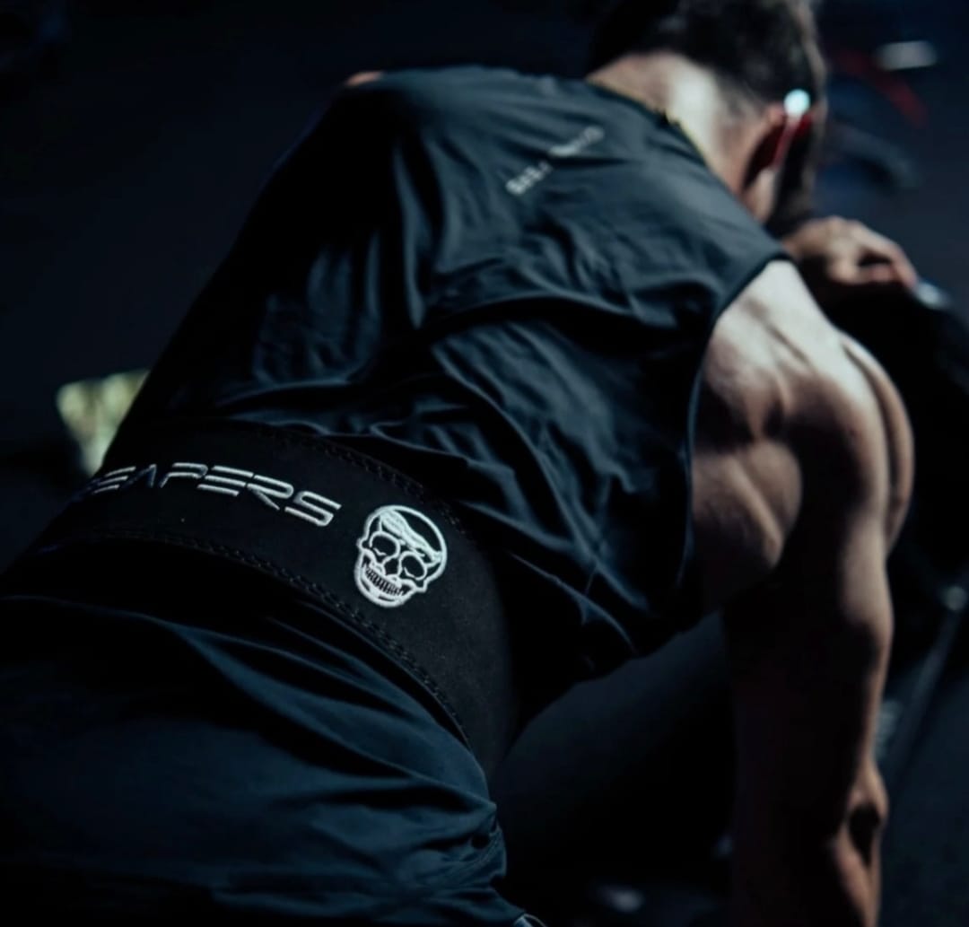 Cinturon 13 mm Gymreapers con logo bordado 