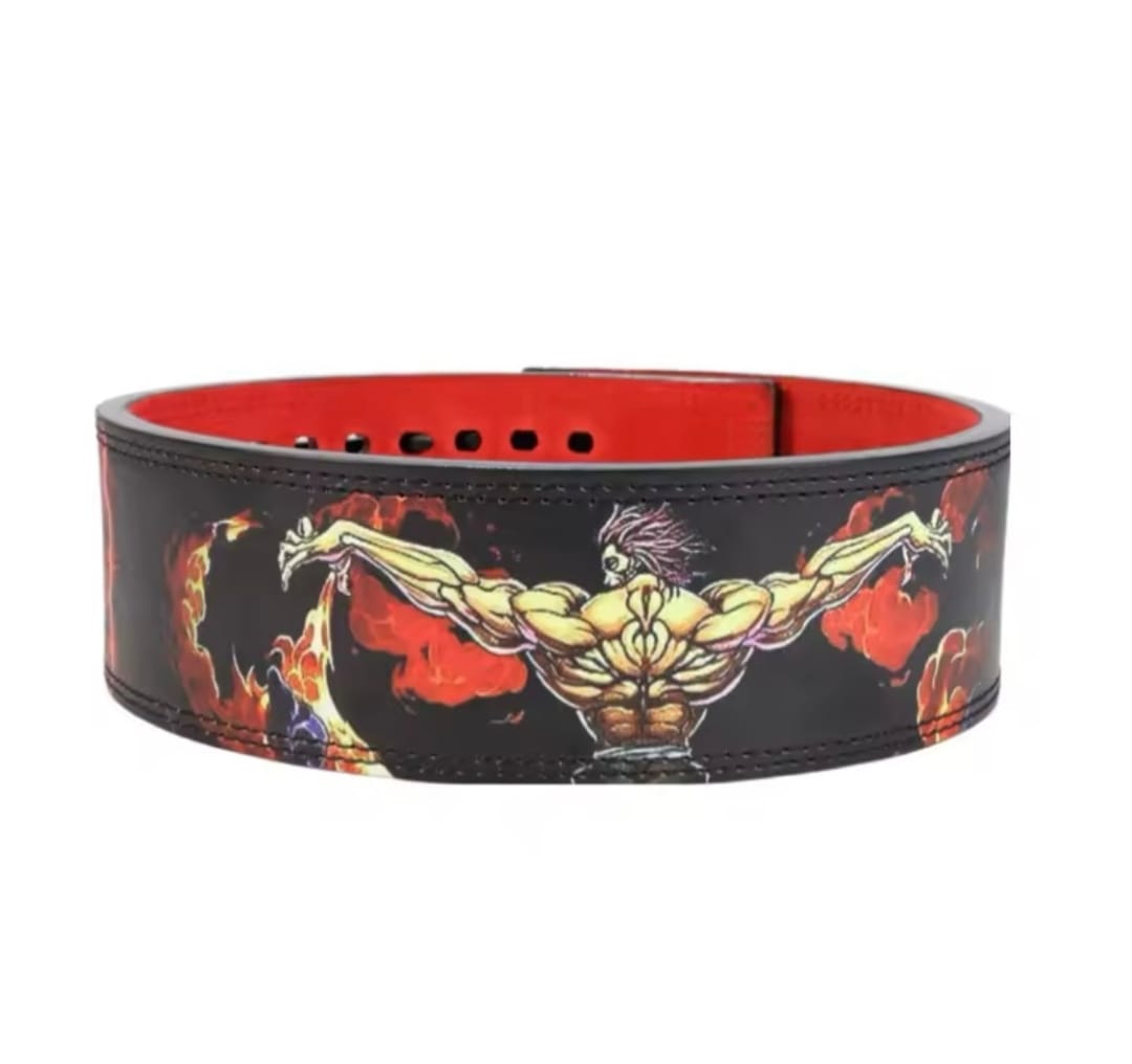 Cinturon de cuero de 13 mm, Yujiro hanma