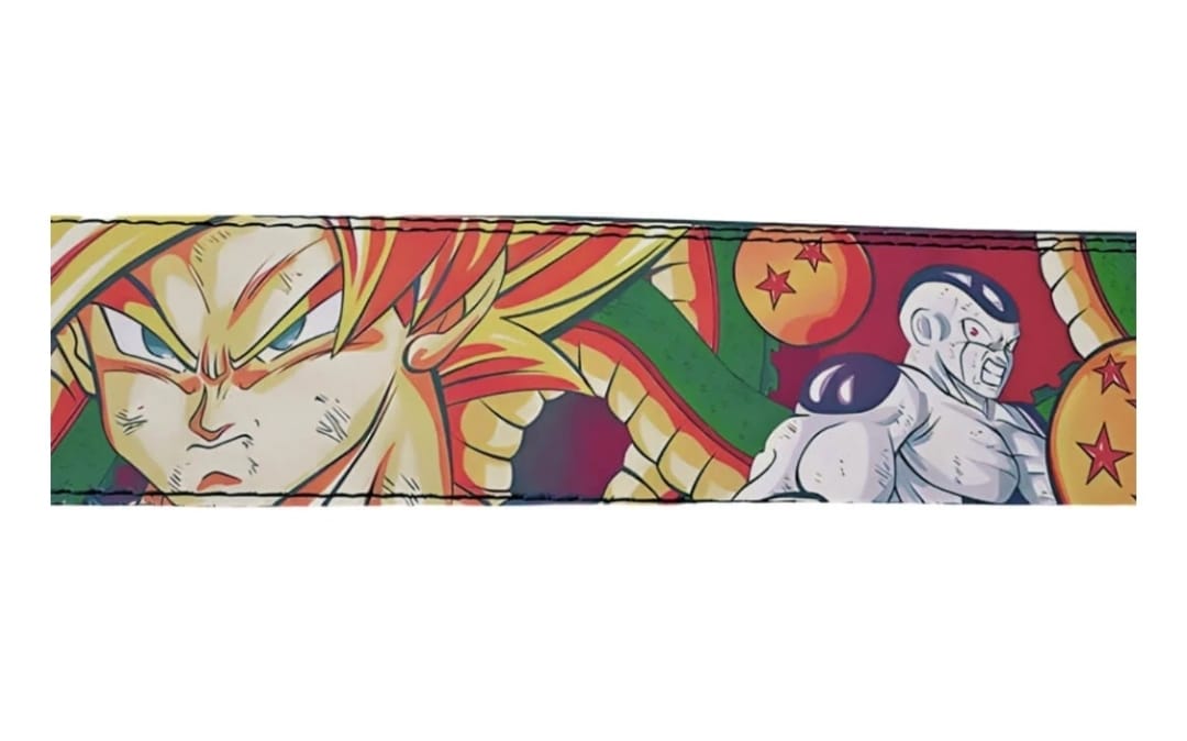 Cinturon de 13 mm de cuero Dragon ball 