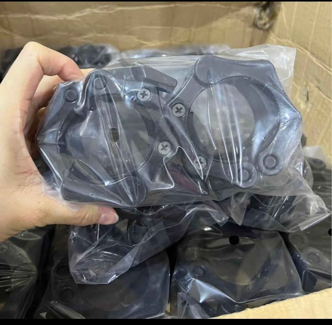 Abrazaderas/ seguros de barra olimpica