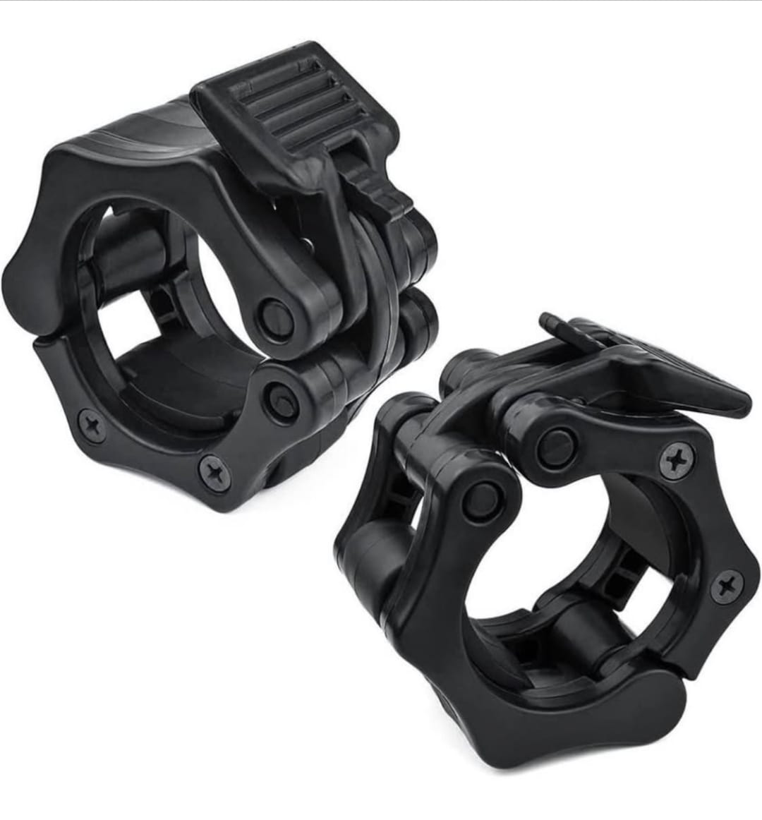 Abrazaderas/ seguros de barra olimpica