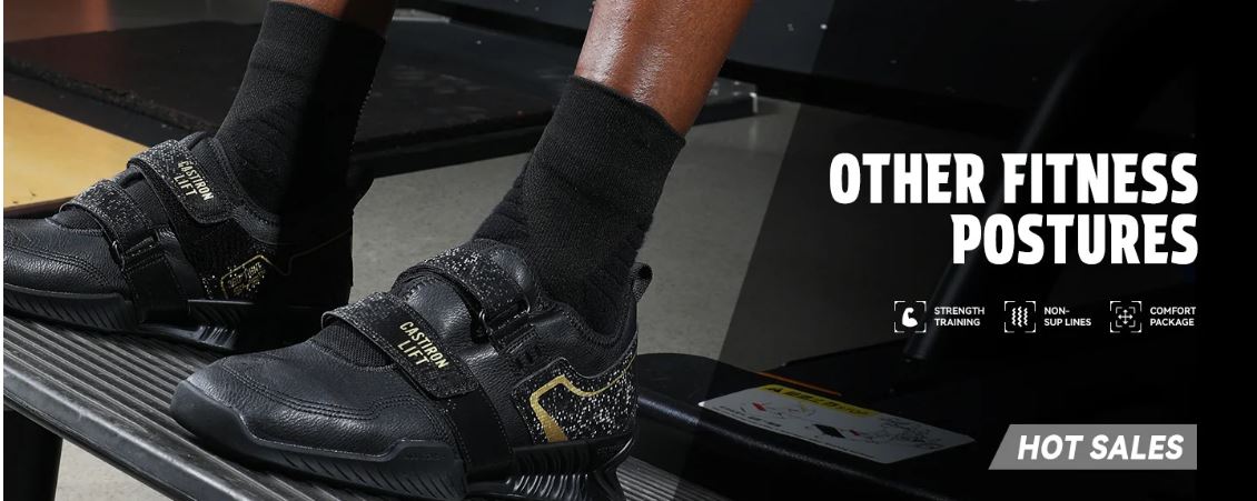 Zapato  de tacón para Halterofilia, Powerlifting, Crossfit  Castiron Lift