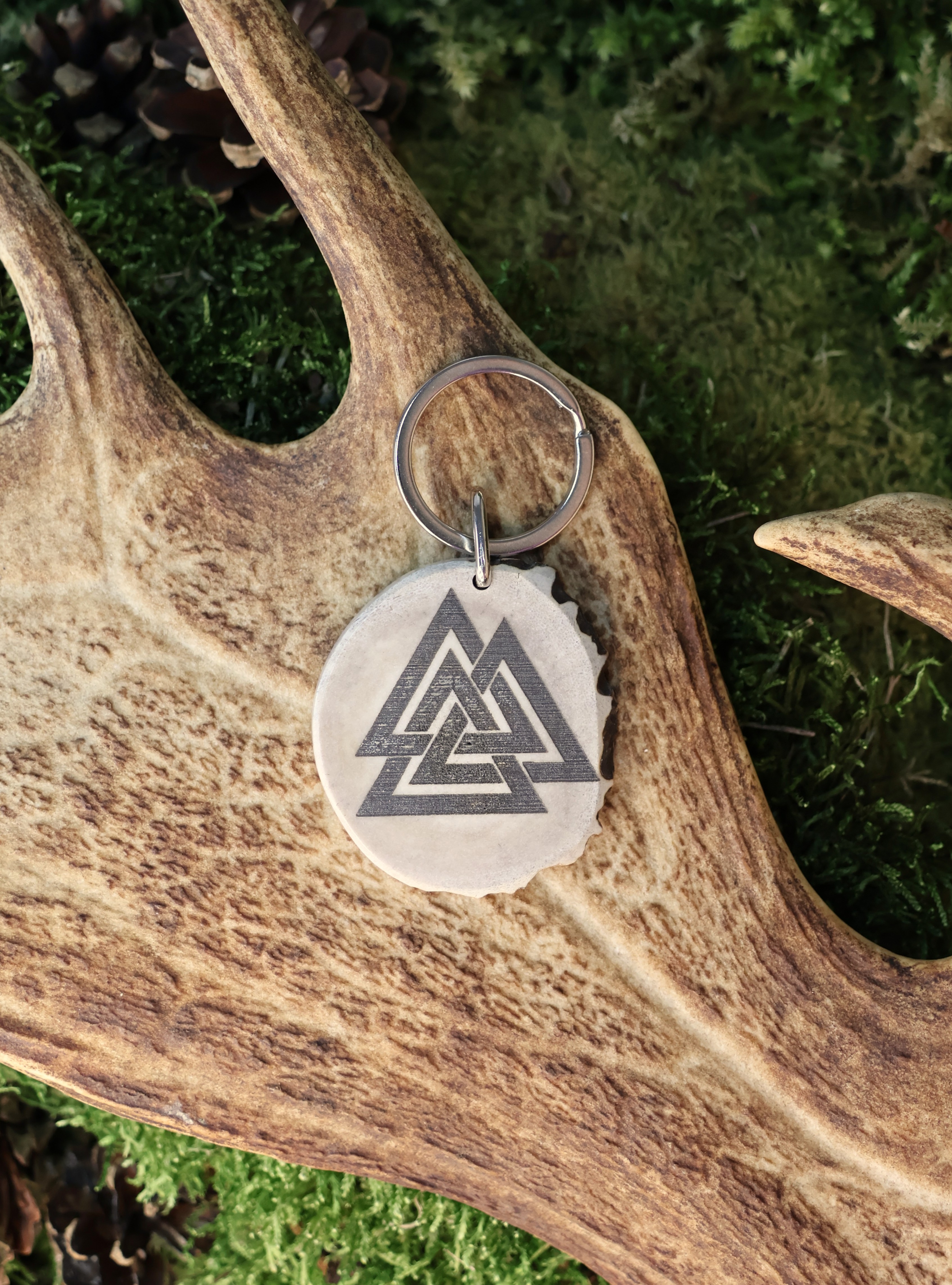 Raktų pakabukas "Valknut"
