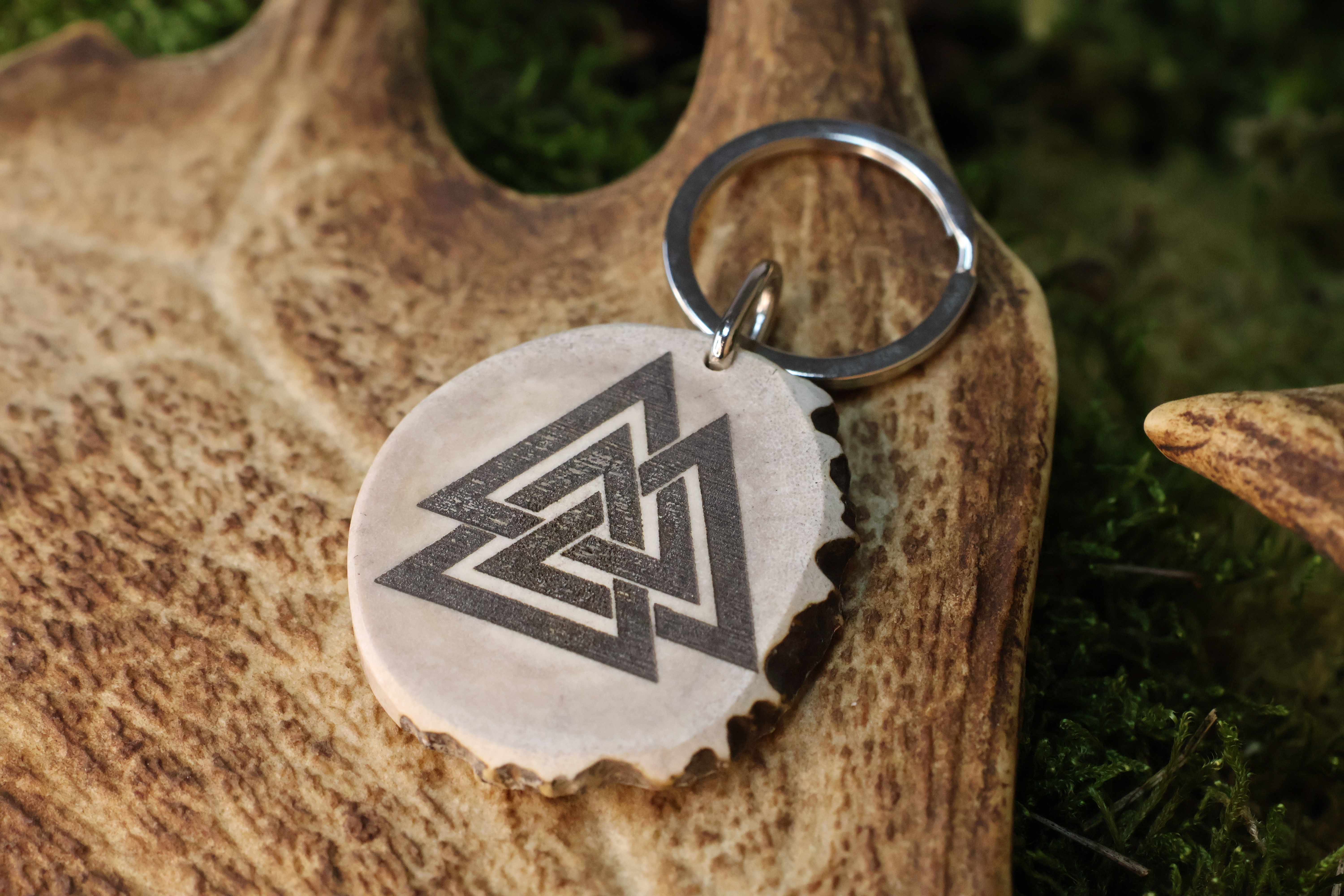 Raktų pakabukas "Valknut"