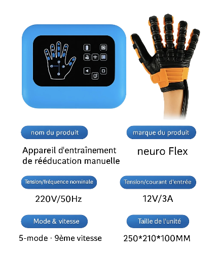 Gant de rééducation électronique