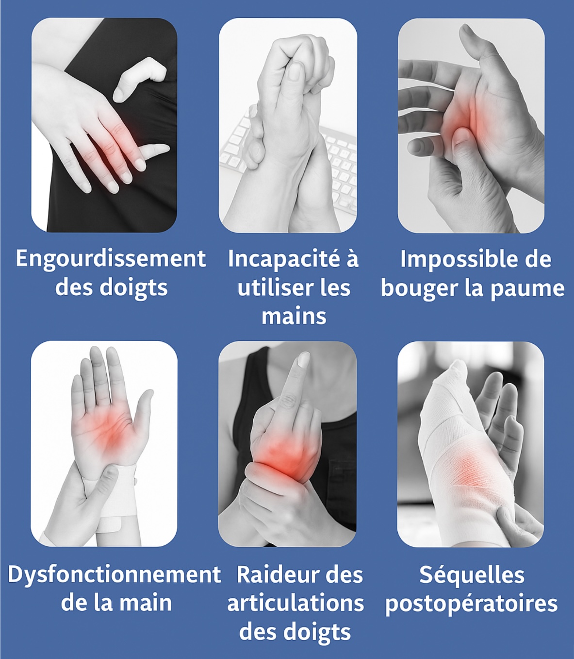 Gant de rééducation électronique