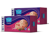 Mother Dairy Tuti Fruti Ice Cream, 700 ml Buy 1 Get 1 Free