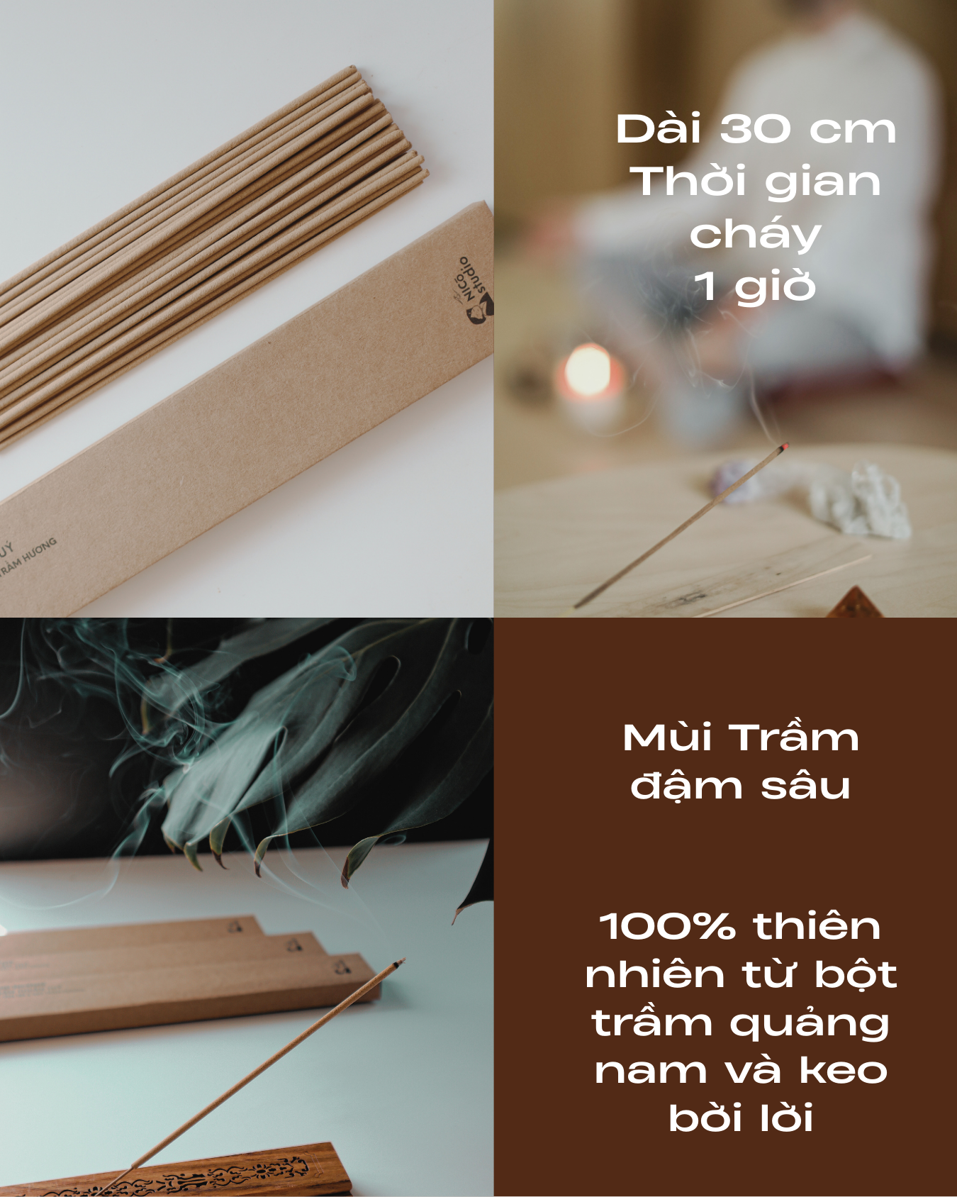 Nhang Trầm cho không gian lớn