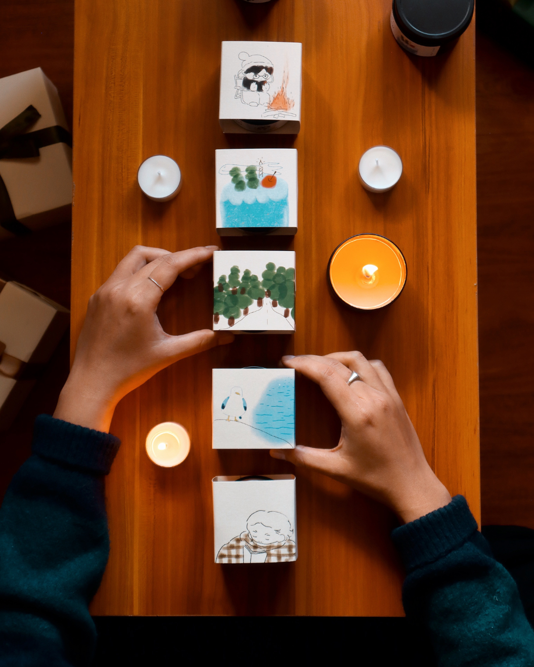 Những hũ nến kể chuyện