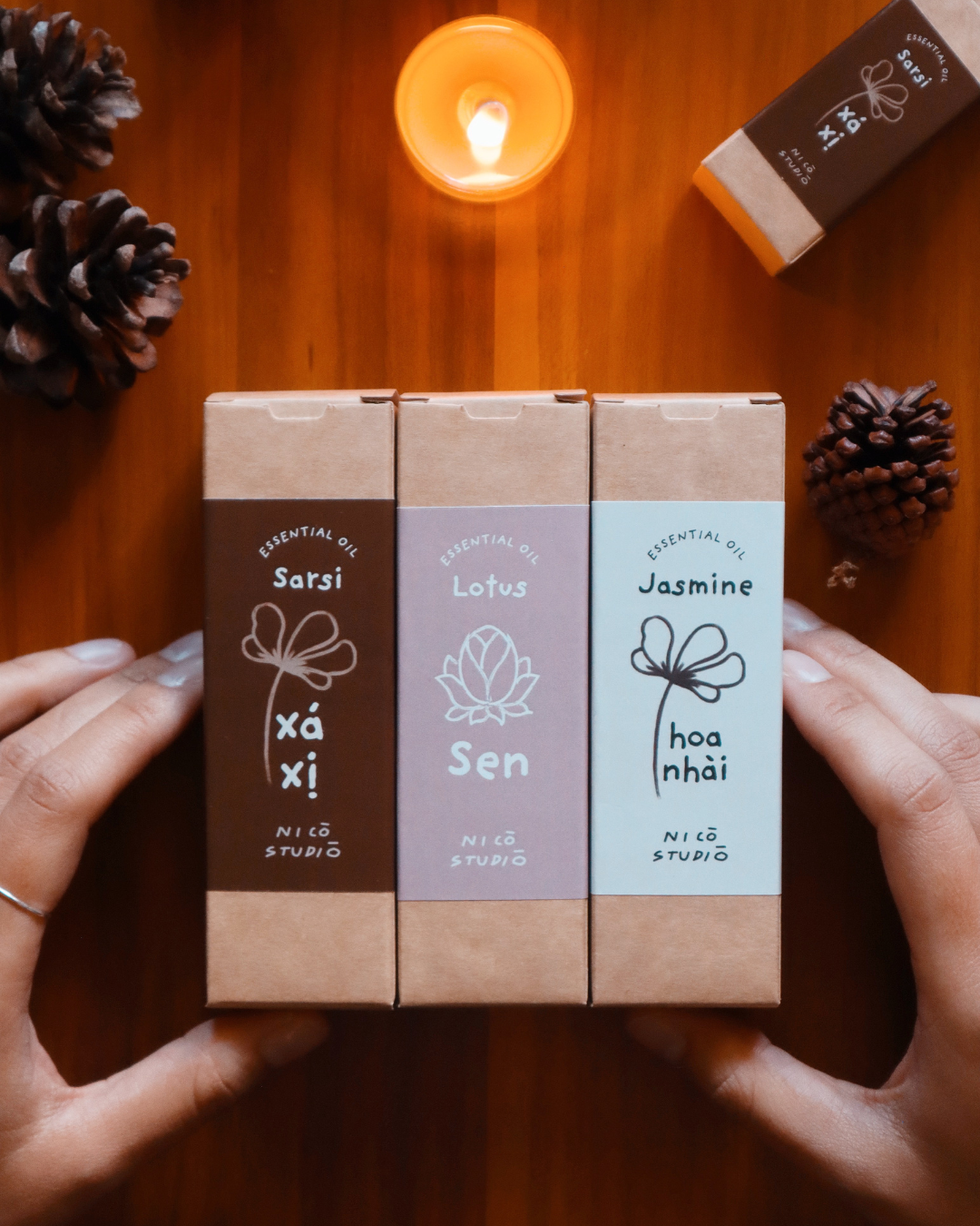 Combo 3 chai tinh dầu 