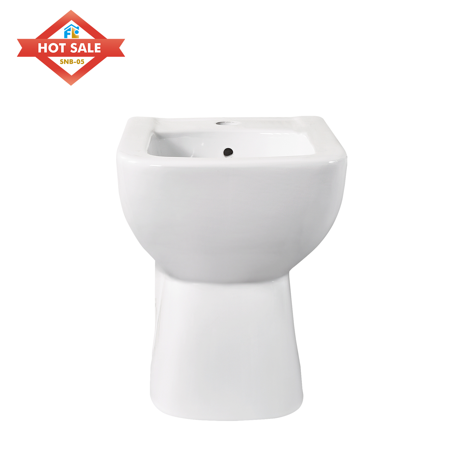 Fluor Ceramic Bidet for Women - Eco-Friendly Material, Hygienic & Easy to Use