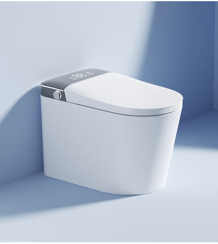 Manufacturer High-End Smart Toilet Automatic Intelligence with Remote Control Floor-Mounted for Bathroom Sanitary