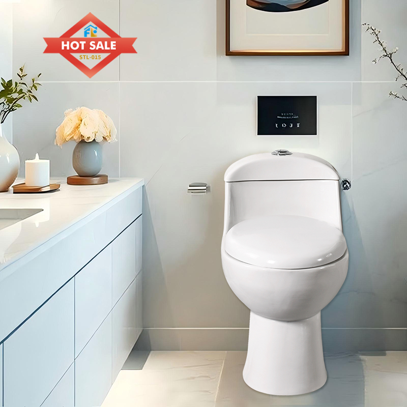 Factory Wholesale Rimless Sanitary Ware Inodoros Modernos Siphon Flushing Floor Mounted Bathroom One Piece Ceramic WC Toilet