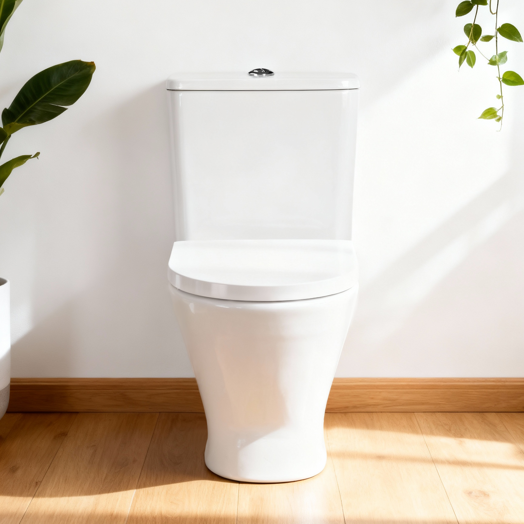 FLF-2006 Commercial Dual-Flush Toilet | 4/6L Water-Saving CE Certification | Soft-Close Seat | OEM Customization Available