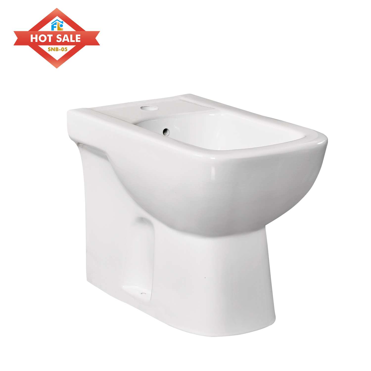 Fluor Ceramic Bidet for Women - Eco-Friendly Material, Hygienic & Easy to Use
