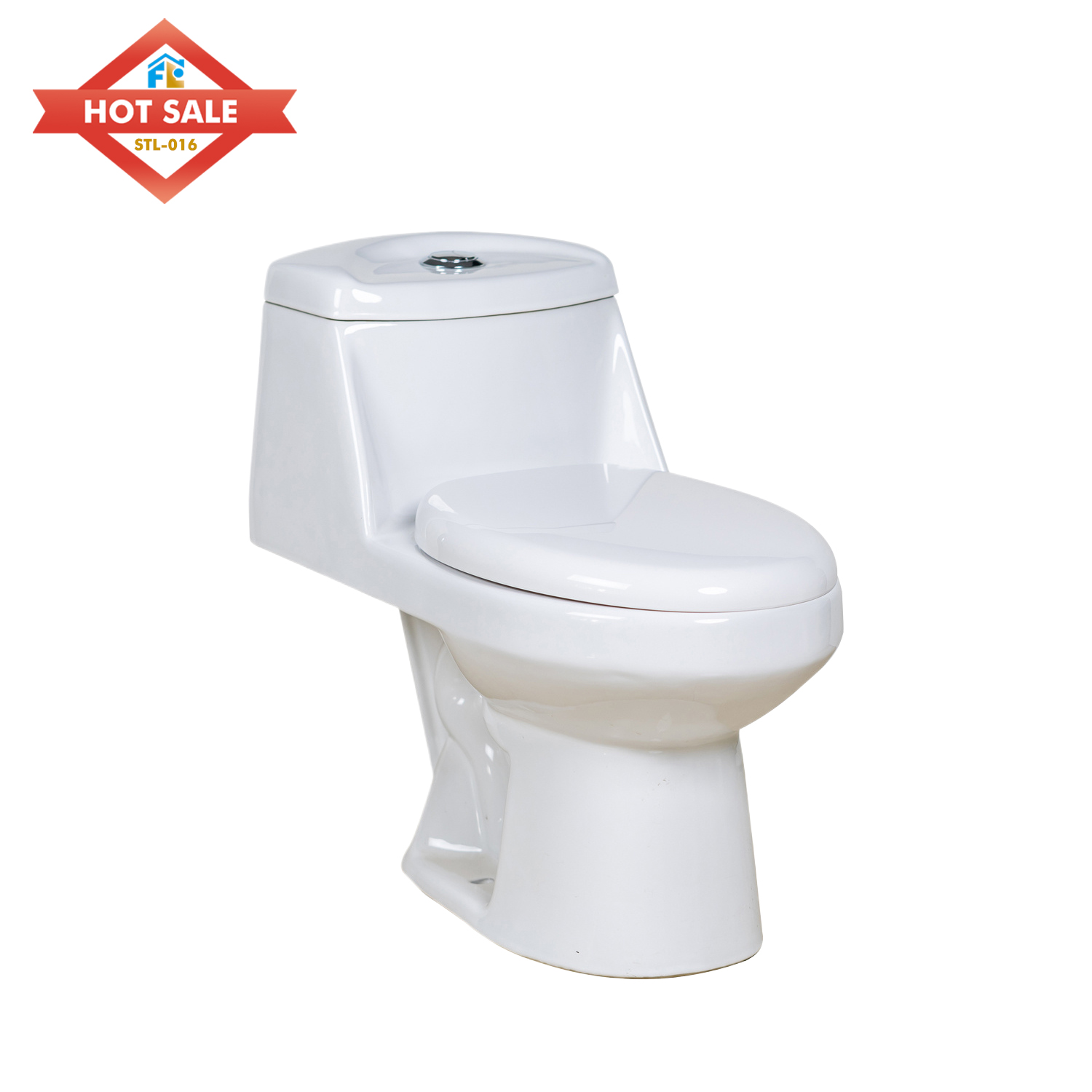 Chinese Factory High-Quality Cheap Price Sanitary Ware Bathroom Ceramic Wc Two-Piece Toilet With Wash Basin
