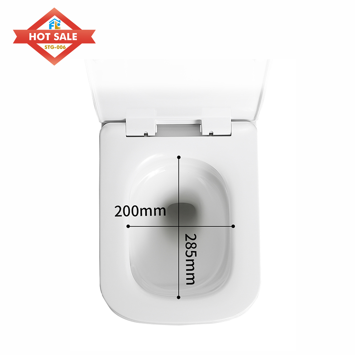 Modern Wall-Mount P-Trap Toilet - Efficient Drainage & Floor-Free Design, Easy to Clean for Daily Bathroom Use