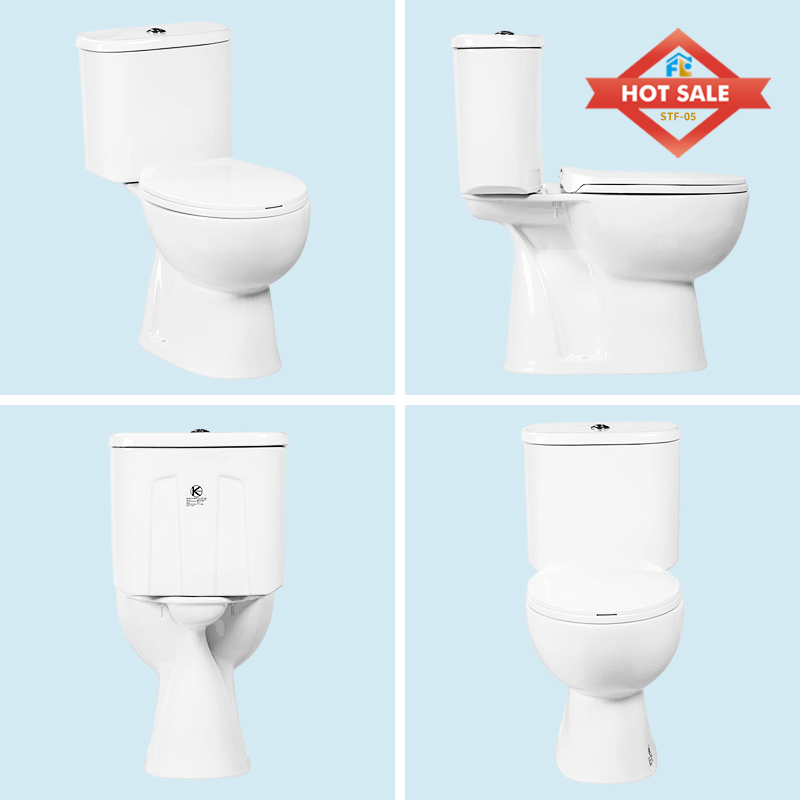 Commercial White Toilet FLF-05S | Water-Efficient & Modern Design