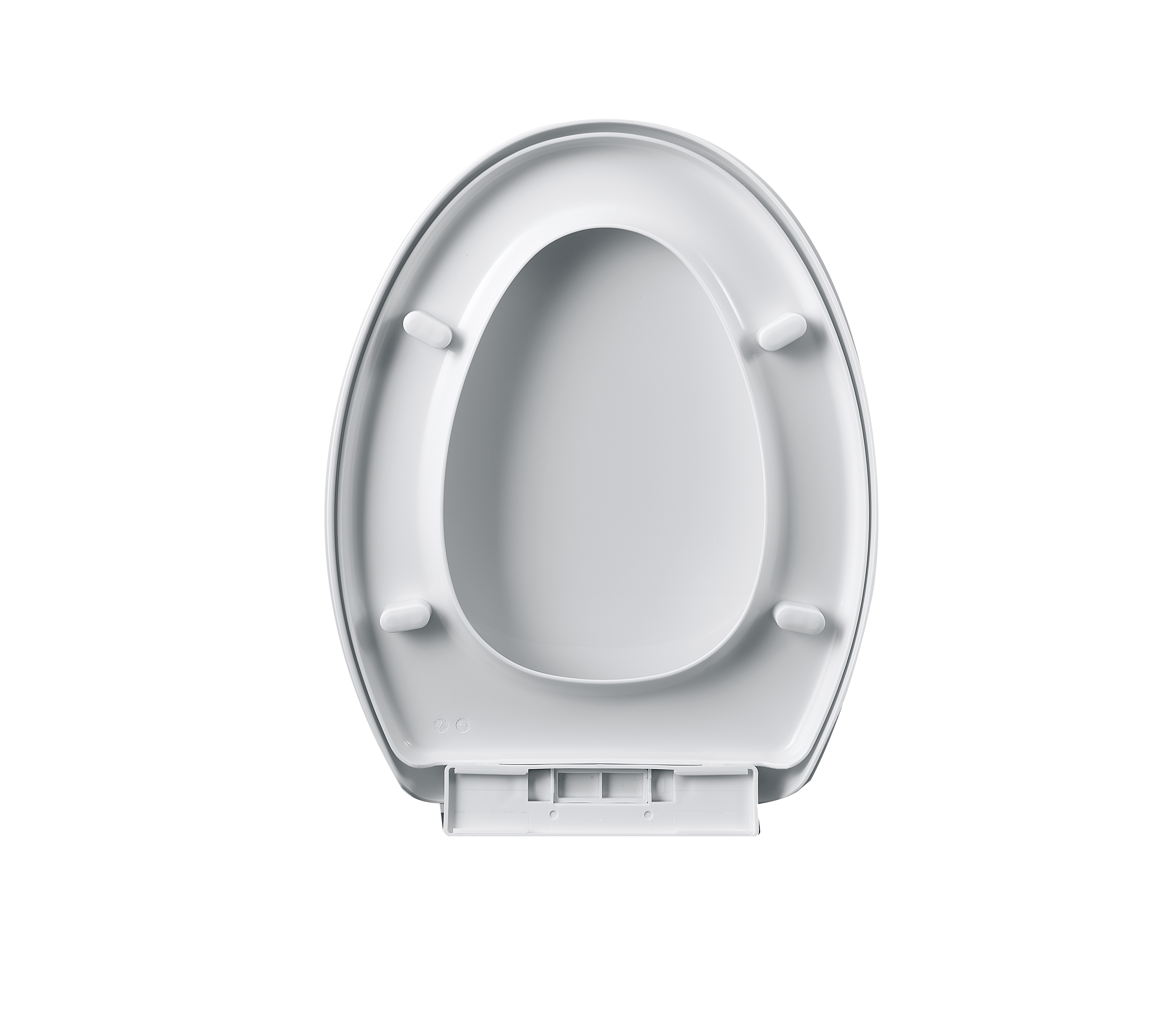 06A Universal Oval Toilet Seat | Screw Installation, Sturdy and Durable, Economical and Practical