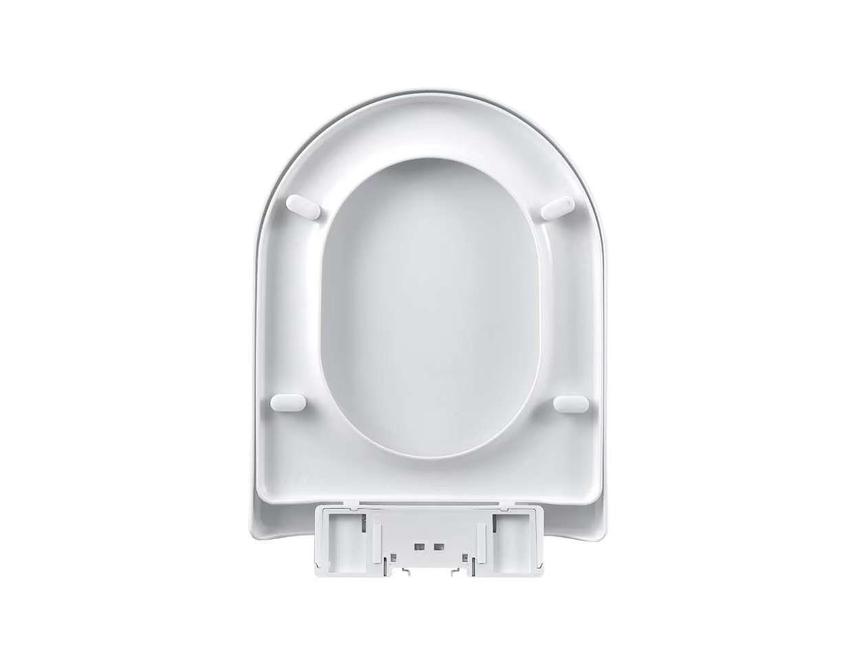 3019 Series Commercial-Grade Quick-Install Buffer Toilet Seat | One-Click Quick Release, Easy-Clean, Antibacterial, and Super Durable