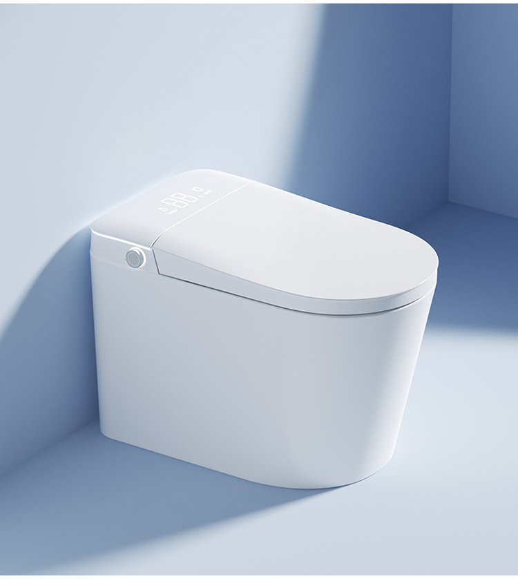 Manufacturer High-End Smart Toilet Automatic Intelligence with Remote Control Floor-Mounted for Bathroom Sanitary