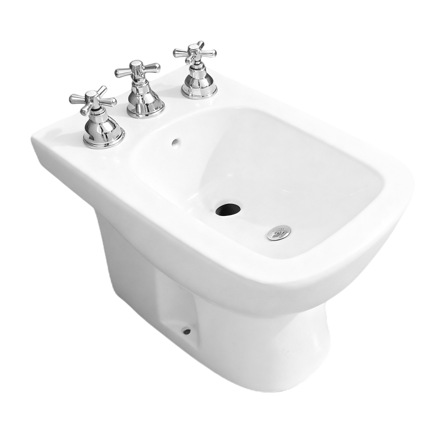 Eco-Friendly Fluor Ceramic Bidet for Women - Hygienic Personal Care & Simple Operation
