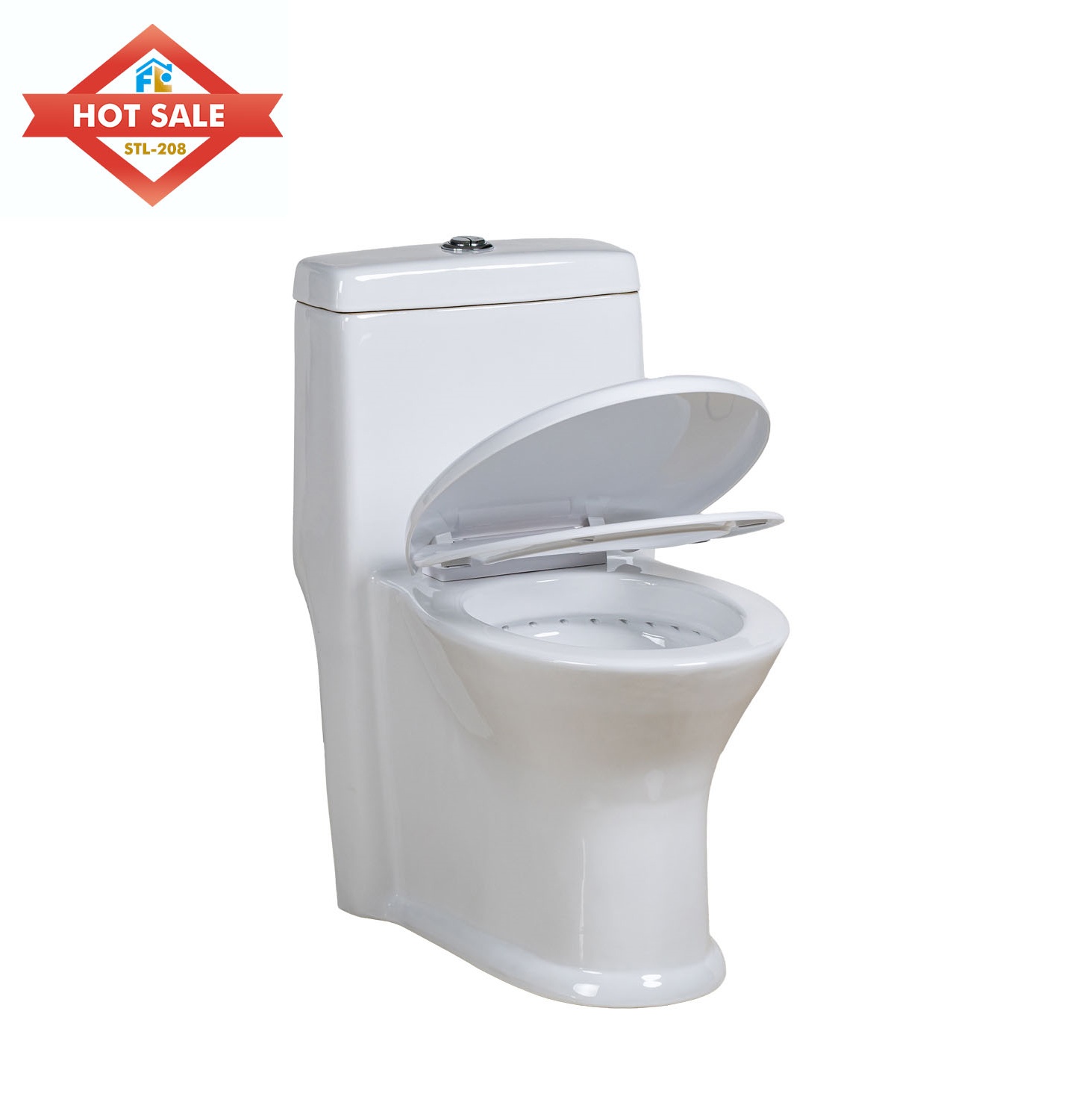 Factory Wholesale Adult Compact Commode Bathroom One Piece Ceramic Cheap Toilet Commercial Toilets