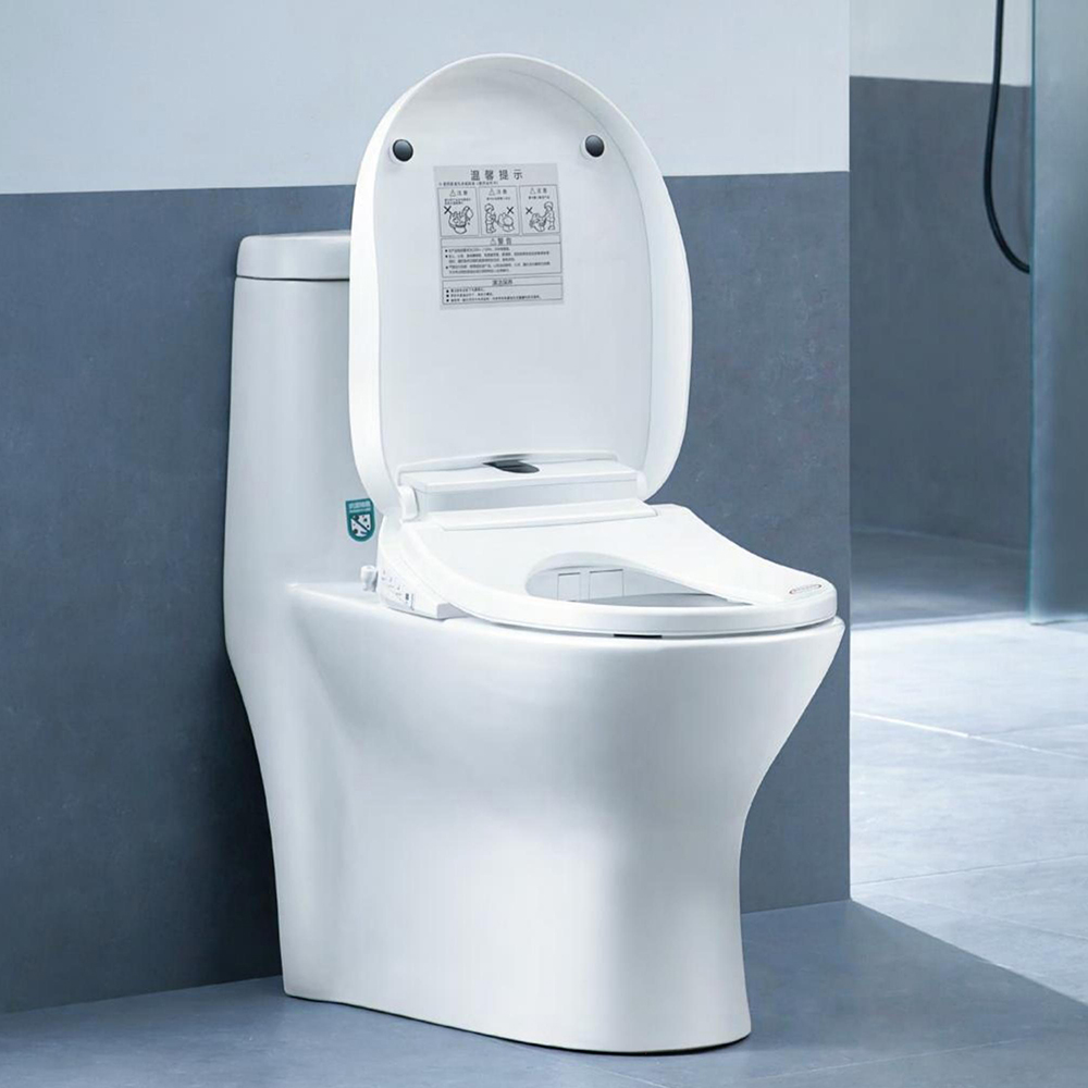 Ultra-Soft Smart Toilet Seat Cover - Heated Wash & Deodorization Function