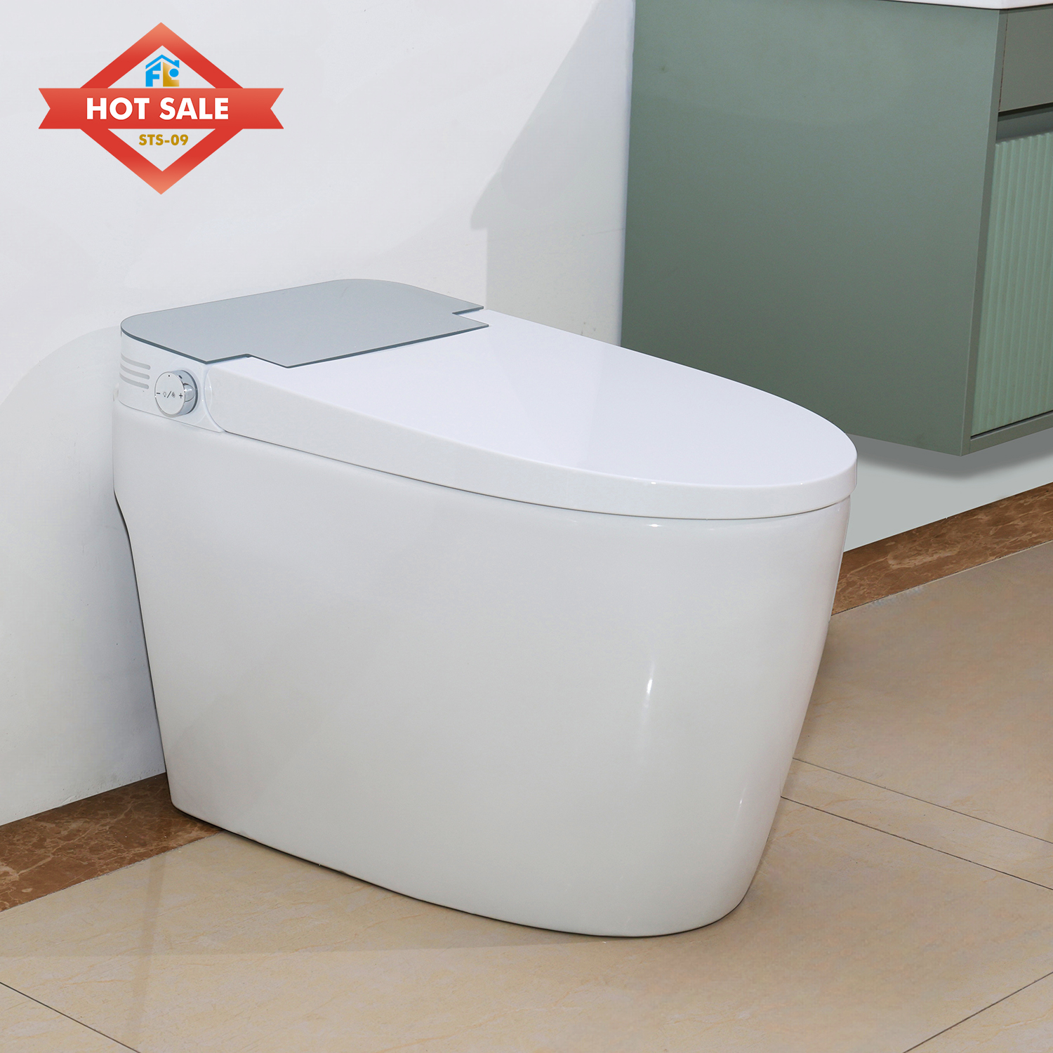 Multifunctional Design for Modern Bathrooms, Water-Saving & Easy to Clean 