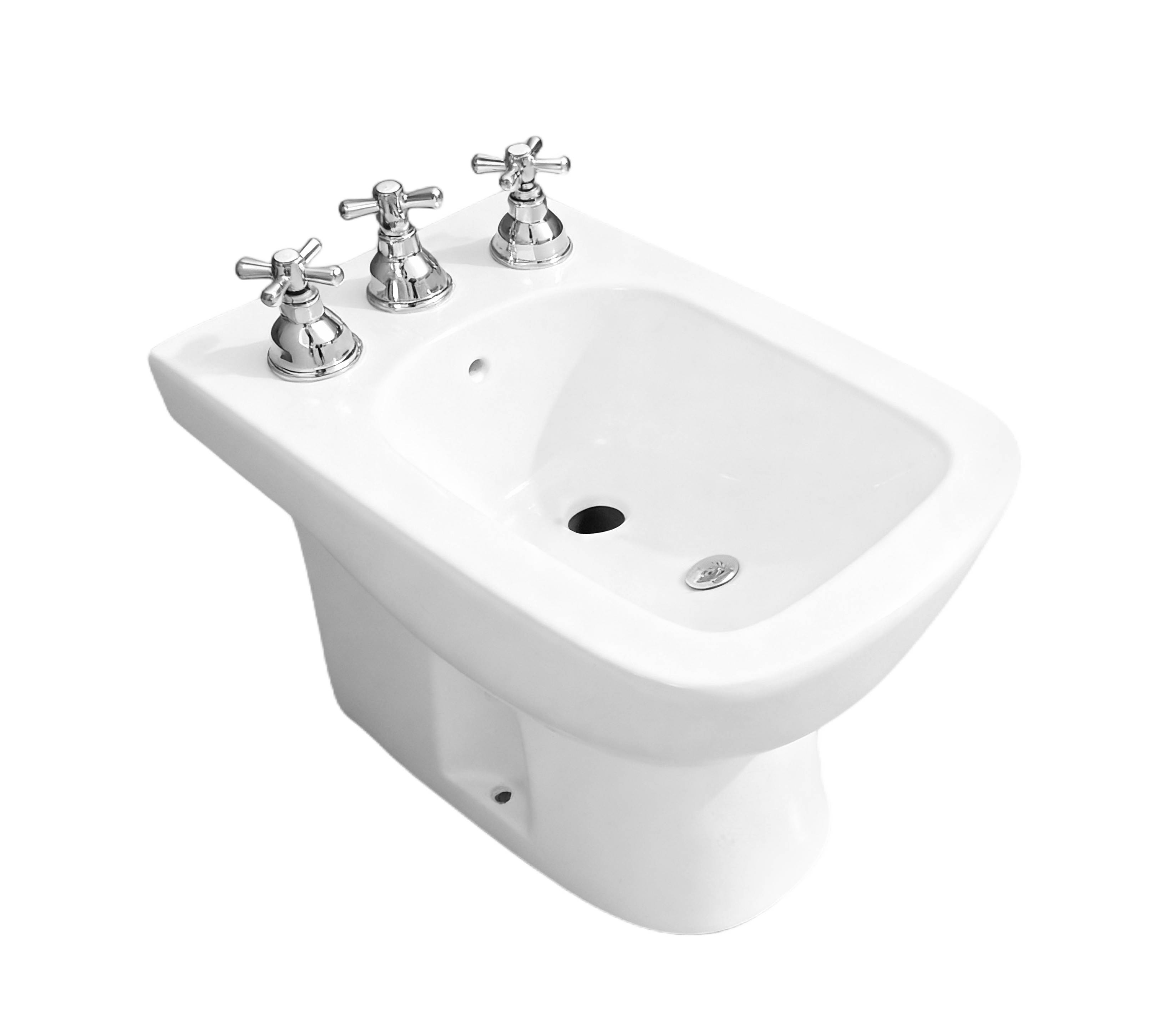 Eco-Friendly Fluor Ceramic Bidet for Women - Hygienic Personal Care & Simple Operation