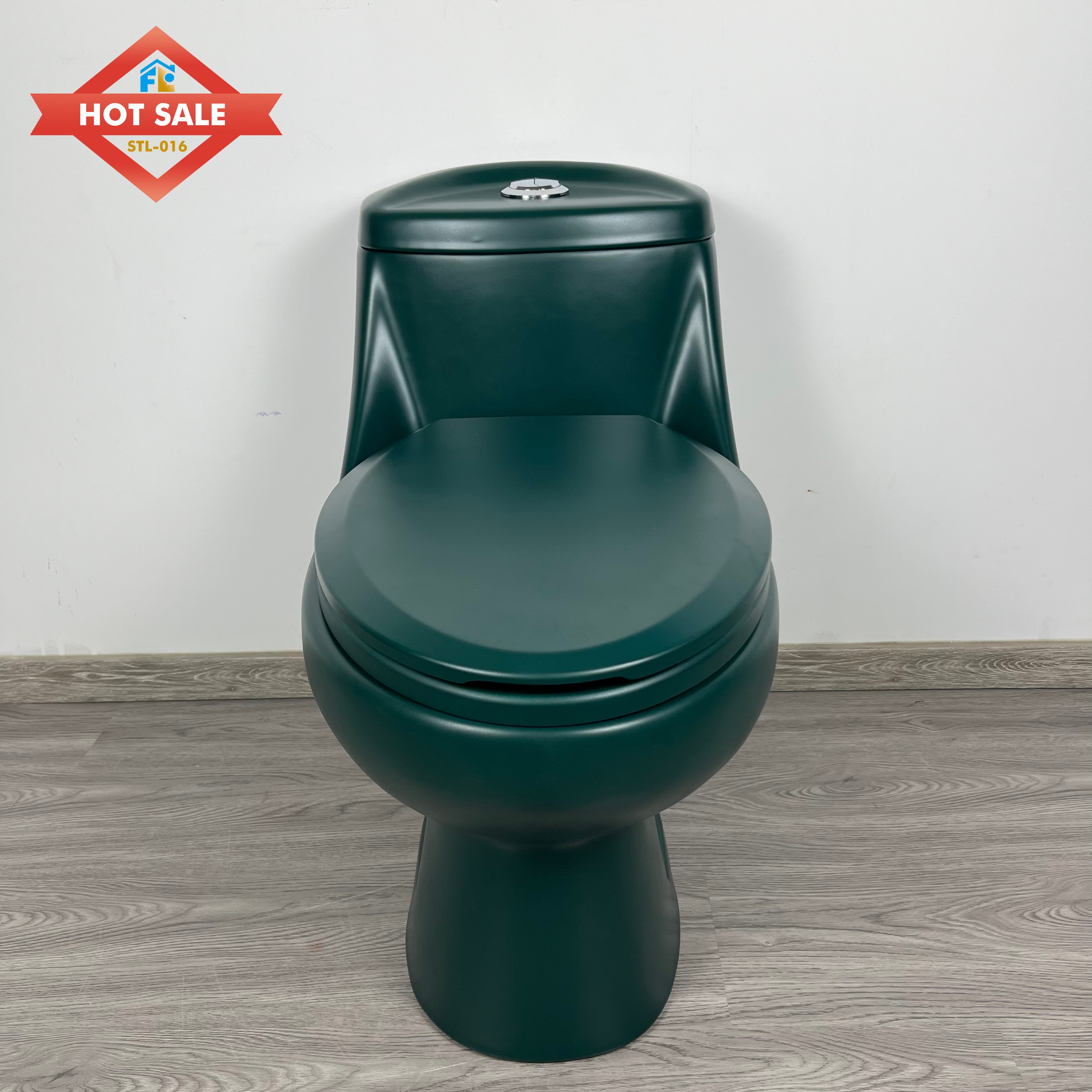 Hotel Sanitary Ware Equipment Ceramic  One Piece Siphonic Bathroom Toilet Floor Mounted One Piece WC Toilets