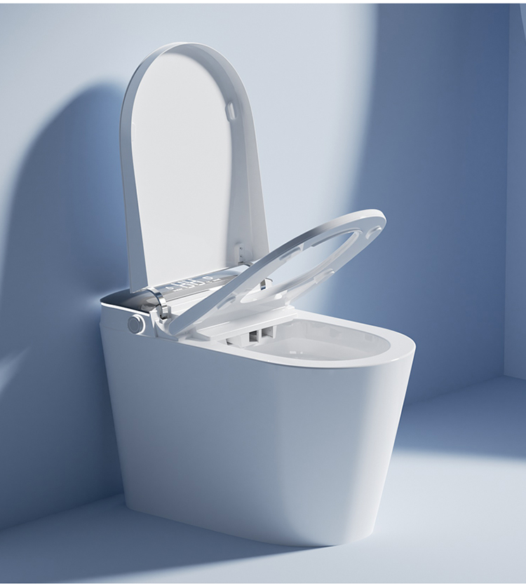 Manufacturer High-End Smart Toilet Automatic Intelligence with Remote Control Floor-Mounted for Bathroom Sanitary