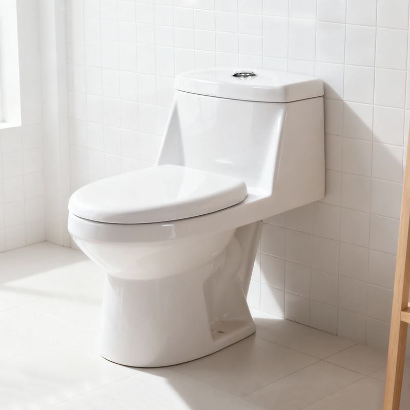 High-Efficiency Morden Design, Silent Flushing, Premium Ceramic for Home & Hotel Bathroom One-Piece Toilet