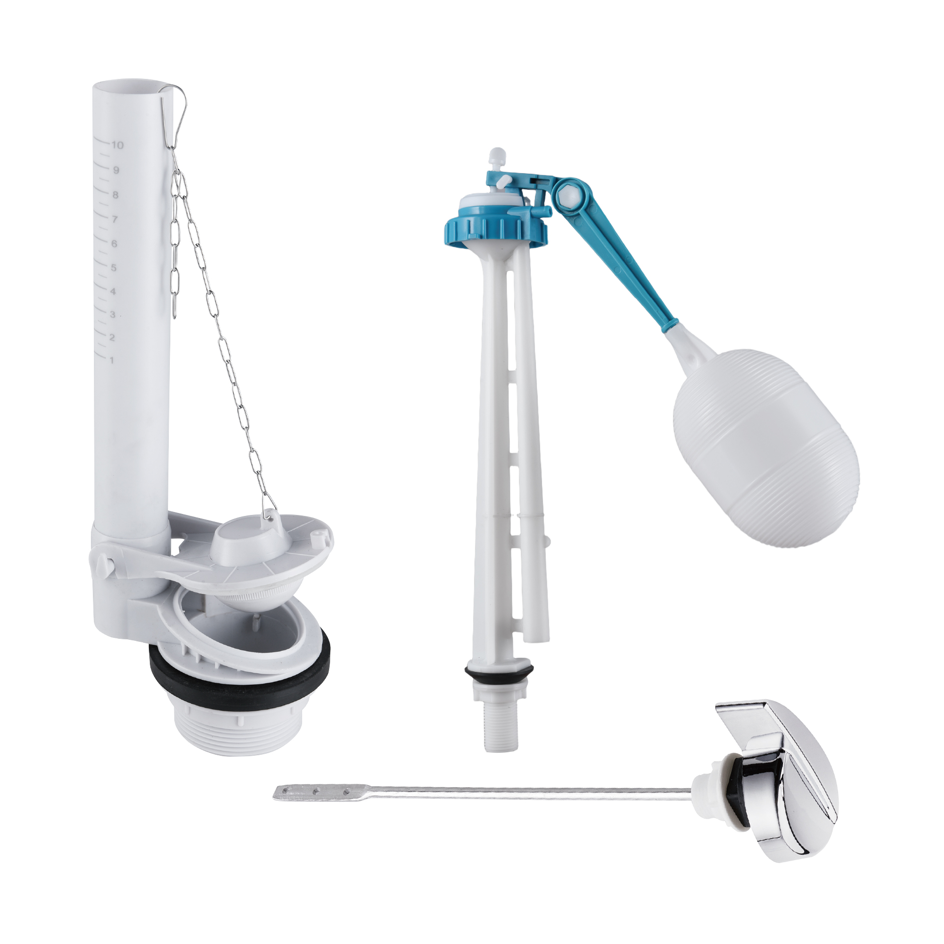 Modern Design one piece Toilet Cheap price  Flushing Valve Mechanisms inlet valve for Bathroom