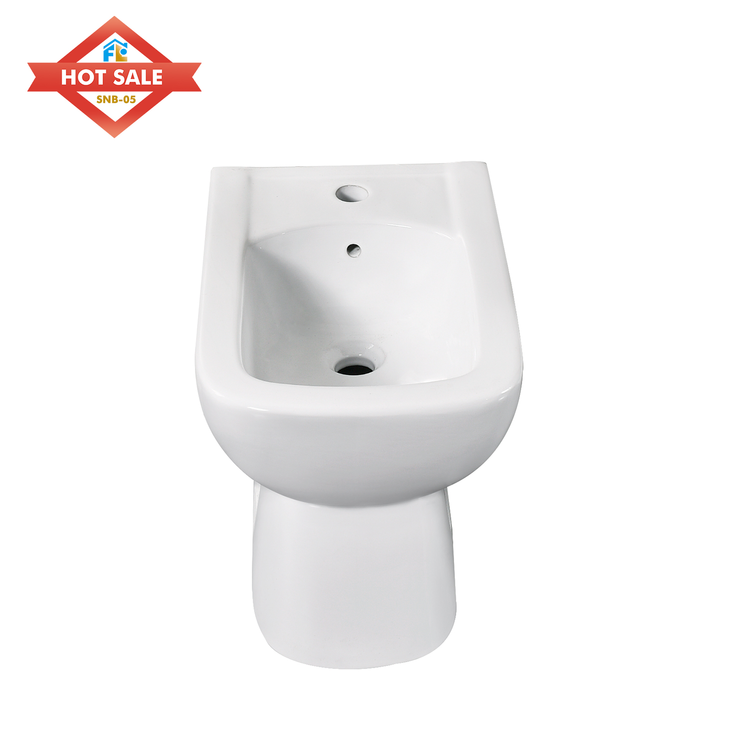 Fluor Ceramic Bidet for Women - Eco-Friendly Material, Hygienic & Easy to Use