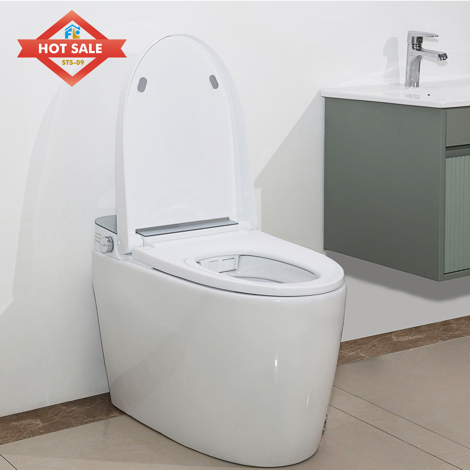 Multifunctional Design for Modern Bathrooms, Water-Saving & Easy to Clean 
