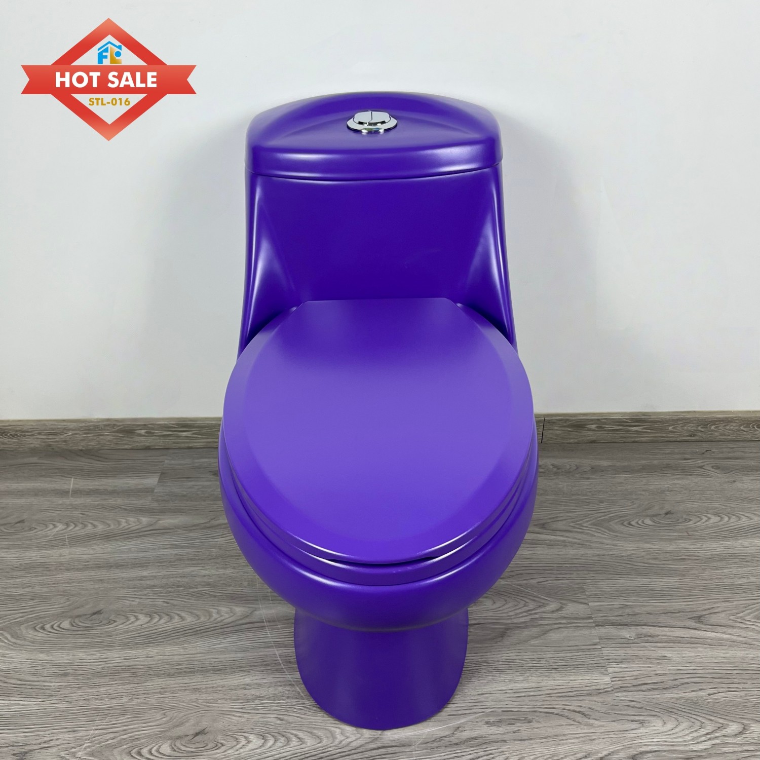 Bathroom Ceramic Toilet One Piece Sanitary Ware  Siphonic Commode WC Bowl Water Closet 